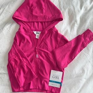 Athleta Vibrant Pink Kids Hoodie
